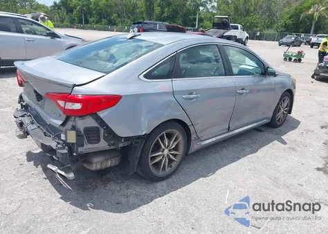 2015 Hyundai Sonata Sport 2.0T из США, поврежденный, VIN 5NPE34AB0FH073871